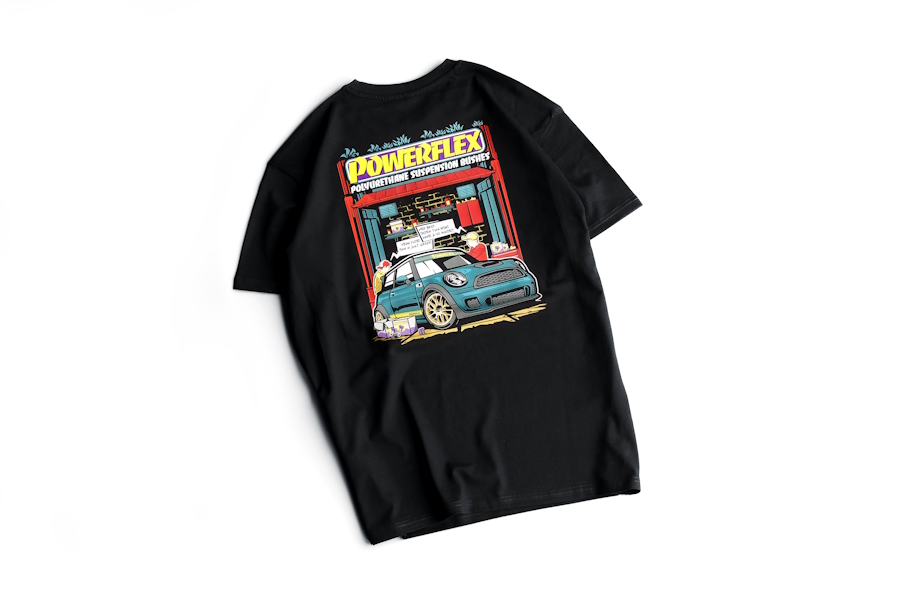 'VINI' the V8 Mini Oversized T-Shirt (SMALL)