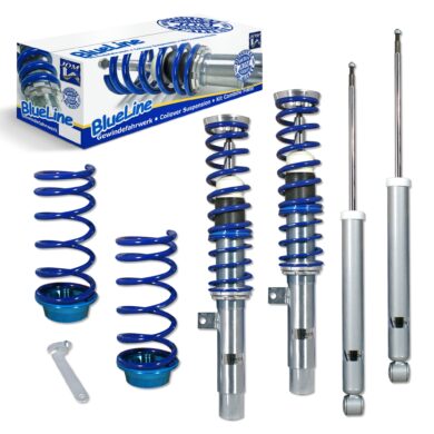 BlueLine Gewindefahrwerk passend für Ford Focus 1 1.4,1.6, 1.8, 2.0 1.8TD, TDdi, TDCi, außer 2.0 RS und Turnier Baujahr