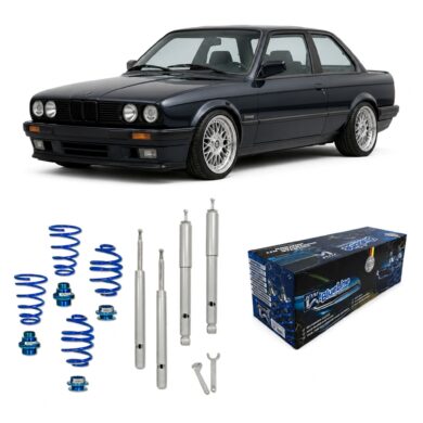 BlueLine Gewindefahrwerk passend für BMW 3er (E30) 316, 316i, 318i, 320i, 323i, 325i und 324D/TD Baujahr 11.1982-1.1991