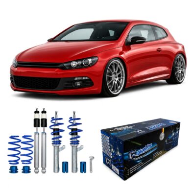 BlueLine Gewindefahrwerk passend für VW Scirocco 3, 1.4TSi, 2.0TSi, 2.0TDi / DSG passend für VW Scirocco 3, 1.4TSi, 2.0T
