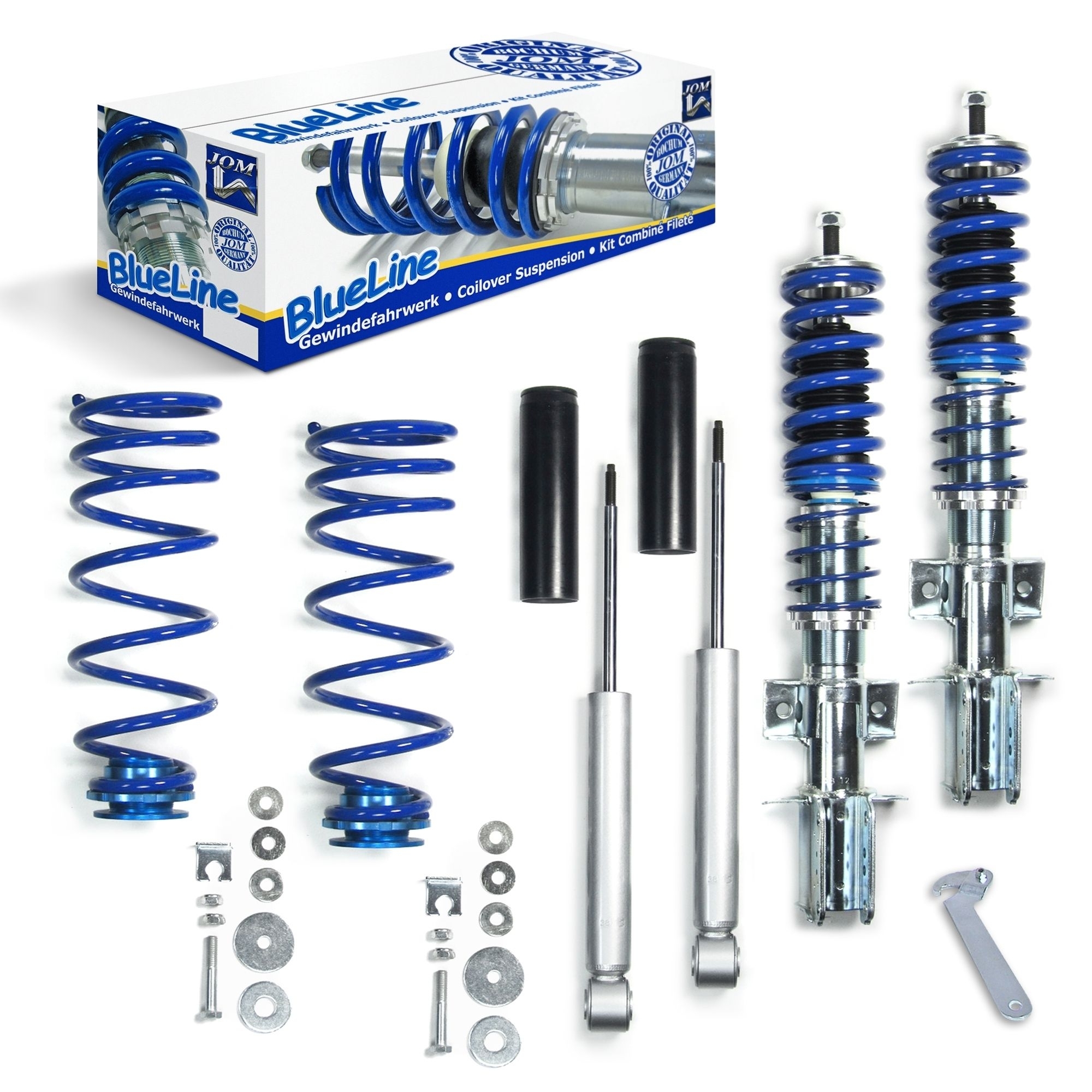 BlueLine Gewindefahrwerk passend für Volvo 850 inkl. Kombi-Modelle Typ LS, LW 2.0i, 2.5i, 2.5i 20V, 2.3i T 20V Baujahr