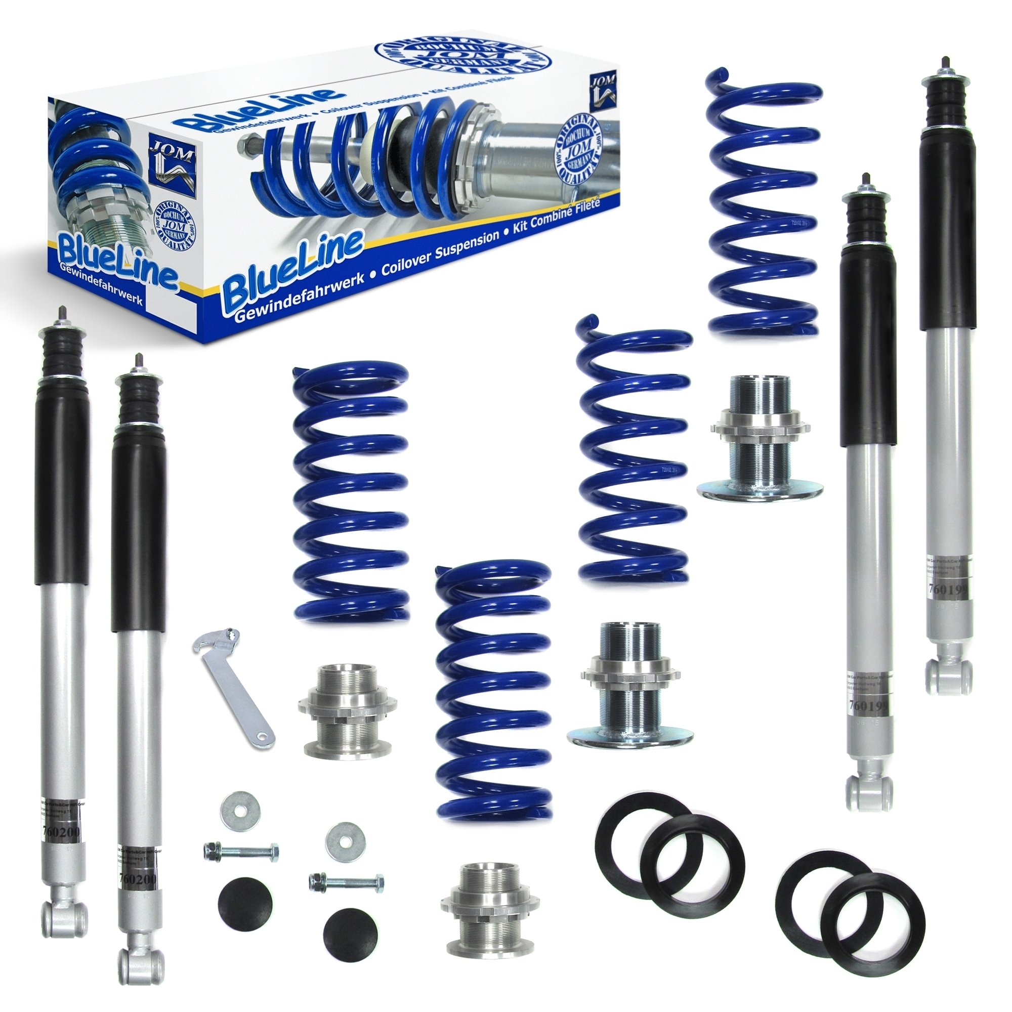 BlueLine Gewindefahrwerk passend für Chrysler Crossfire 3.2, SRT-6 Baujahr 2003 - 2007 passend für Chrysler Crossfire 3.