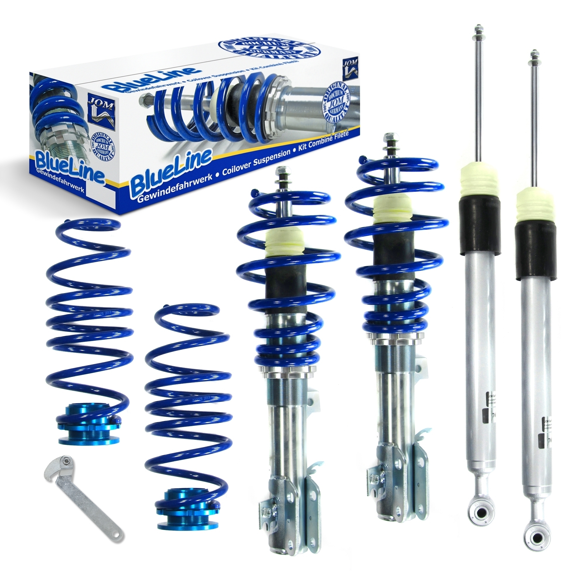 BlueLine Gewindefahrwerk passend für Fiesta JHH 1.1, 1.0 EcoBoost, 1.5 EcoBoost, 1.5 TDCi, 2017- passend für Fiesta JHH