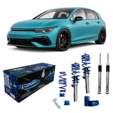 BlueLine Gewindefahrwerk passend für Golf 8 (CD) HA Mehrlenker Multilink passend für VW Golf 8 (CD) 1.0 TSI/ 1.2 TSI/ 1.