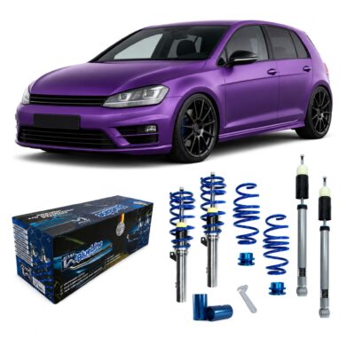 BlueLine Gewindefahrwerk passend für Golf 7 (AU/AUV/1K) 2.0 R 4 Motion ,GTI Clubsport,GTD  HA Mehrlenker (Multilink) pas