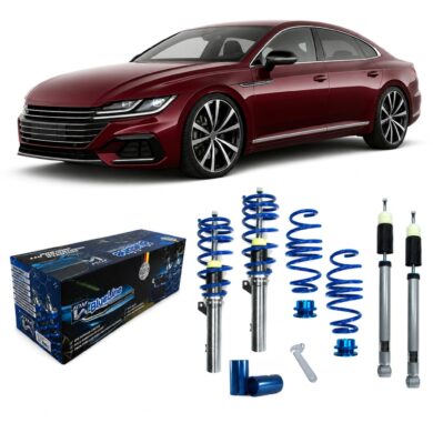 BlueLine Gewindefahrwerk HA Mehrlenker (Multilink) passend für VW Arteon (3H) 2.0 TSI 4Motion (200KW/ 206KW), 2.0 TSI 4M