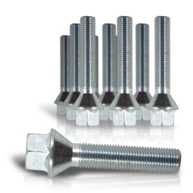 Radbolzen Kegelbund M12x1,5 30mm, (10 St.) passend für Festigkeitsklasse 10.9
M12x1,5
30mm
10 Stück