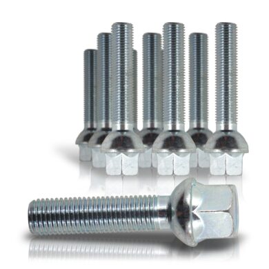 Radbolzen Kugelbund M12x1,5 35mm, (10 St.) passend für Festigkeitsklasse 10.9
M12x1,5
35mm
10 Stück
