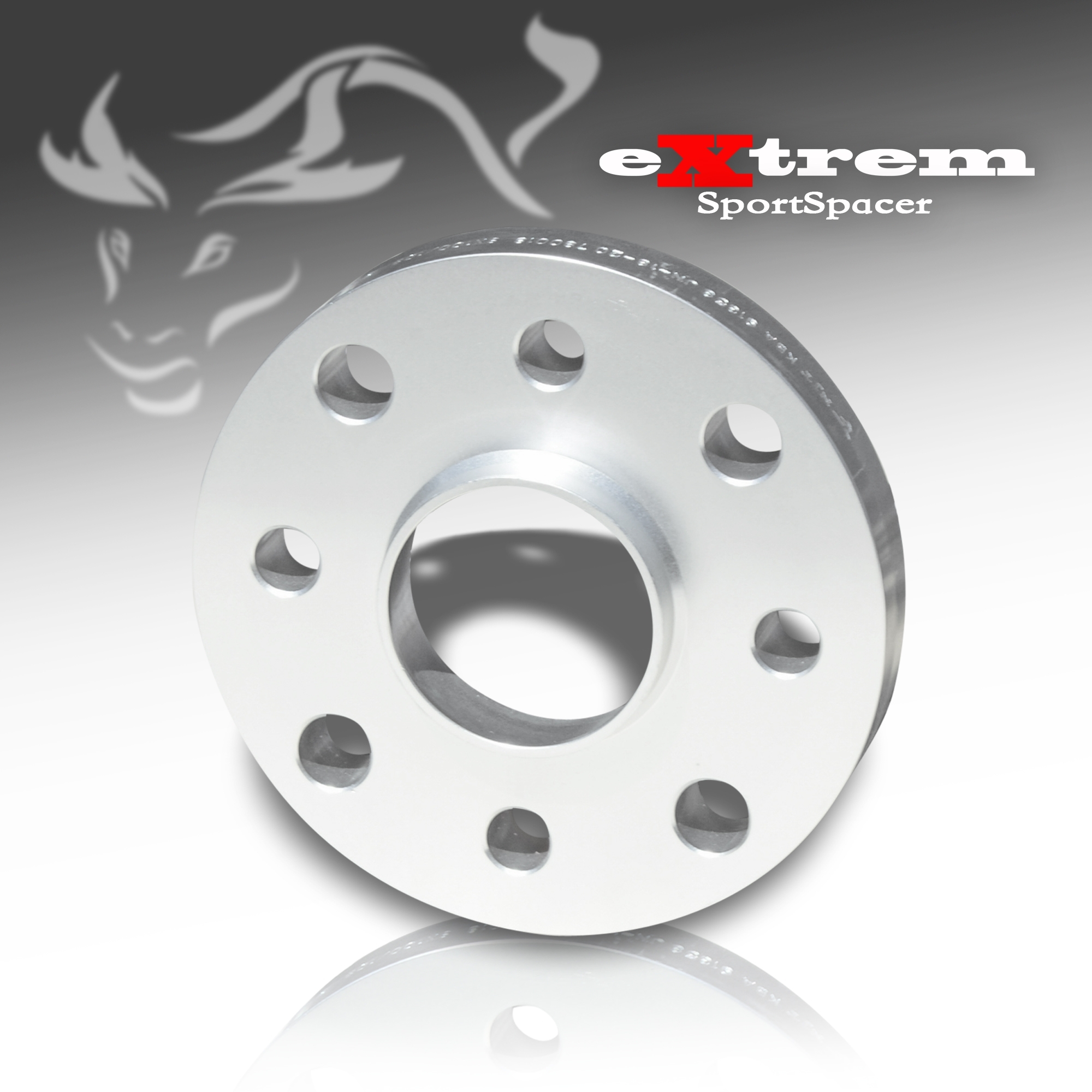 Spurverbreiterung, SportSpacer, 10mm 4/100/108, NLB 57,1 mm passend für Audi/BMW/Seat/Skoda/VW passend für Audi/BMW/Seat – Bild 2
