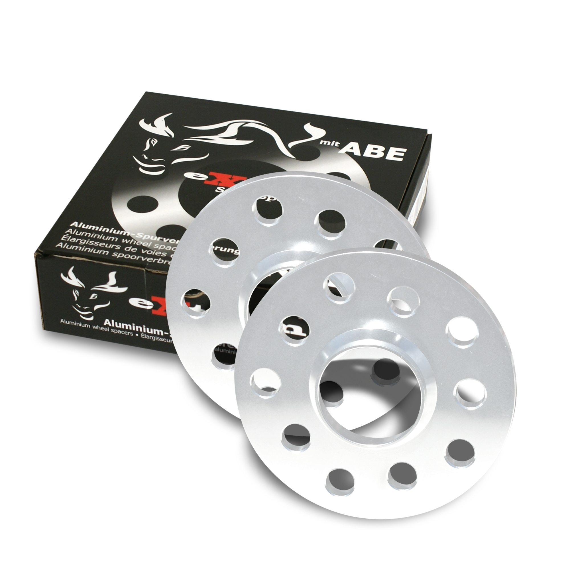 Spurverbreiterung, NJT eXtrem SportSpacer, 20mm 5/100/112, NLB 57,1 mm, mit Zentrierung passend für Audi/Bentley/Chrysle