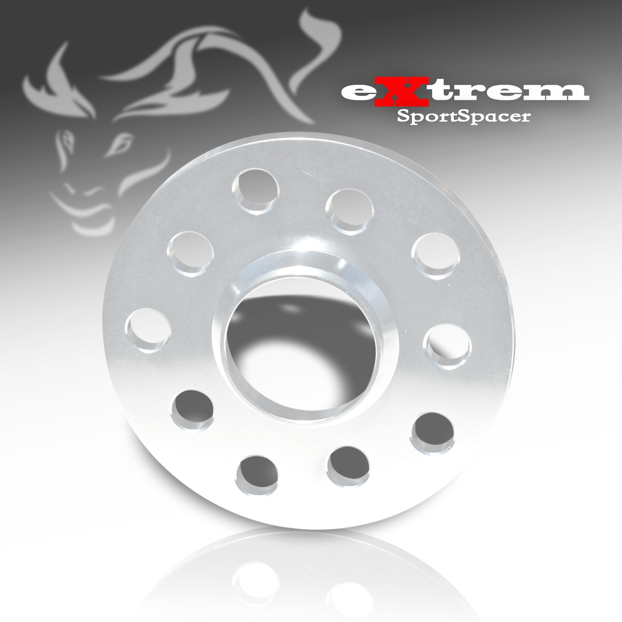 Spurverbreiterung, NJT eXtrem SportSpacer, 20mm 5/100/112, NLB 57,1 mm, mit Zentrierung passend für Audi/Bentley/Chrysle – Bild 2