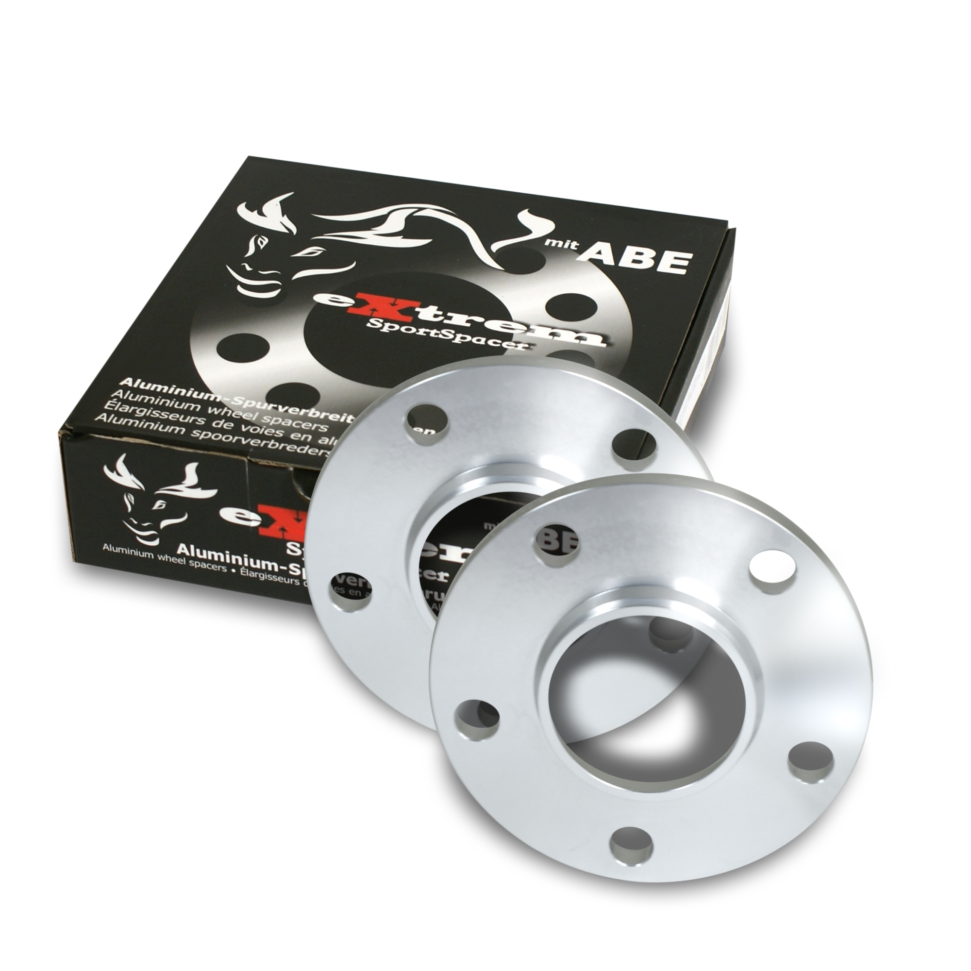Spurverbreiterung, NJT eXtrem SportSpacer, 20mm 5/120, NLB 72,6mm, mit Zentrierung passend für BMW/Mini passend für BMW/