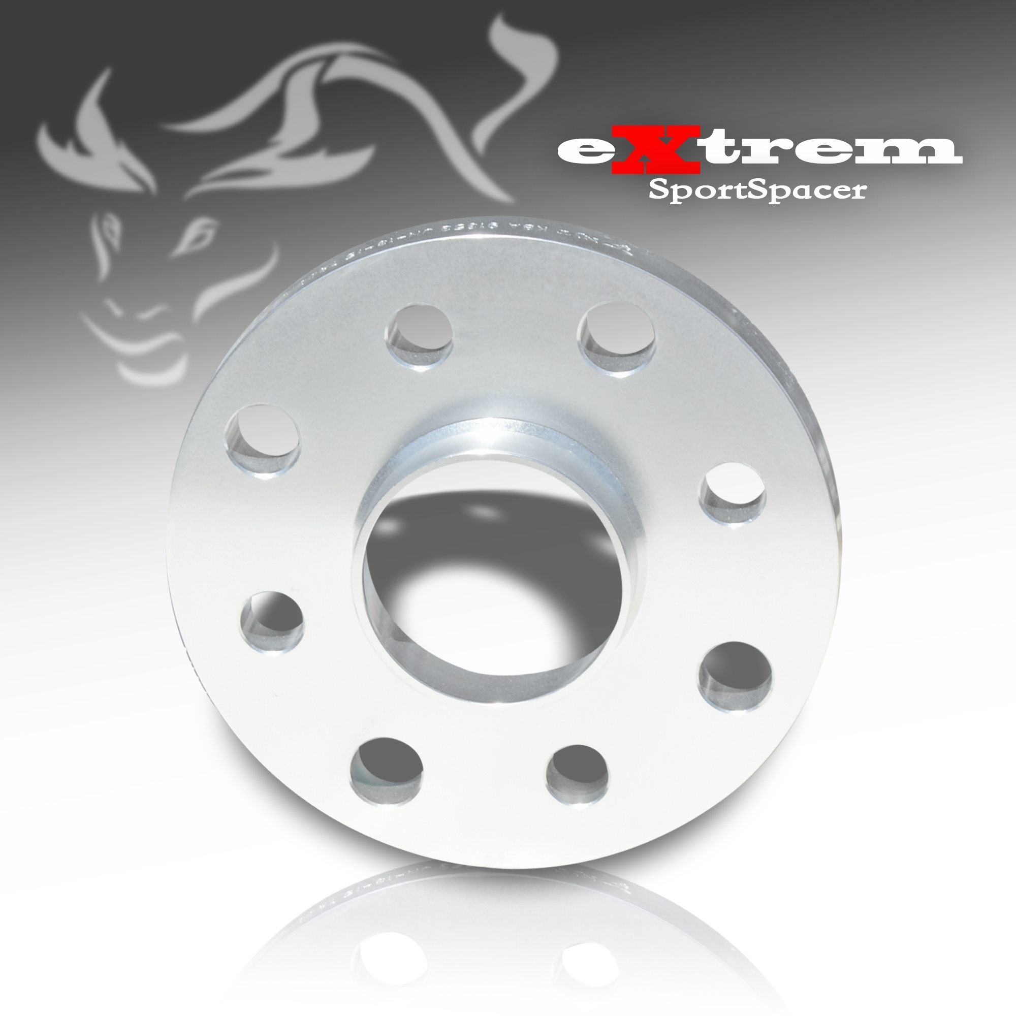 Spurverbreiterung, NJT eXtrem SportSpacer, 30mm 4/100/108, NLB 57,1 mm, mit Zentrierung passend für Audi/BMW/Seat/Skoda/ – Bild 2