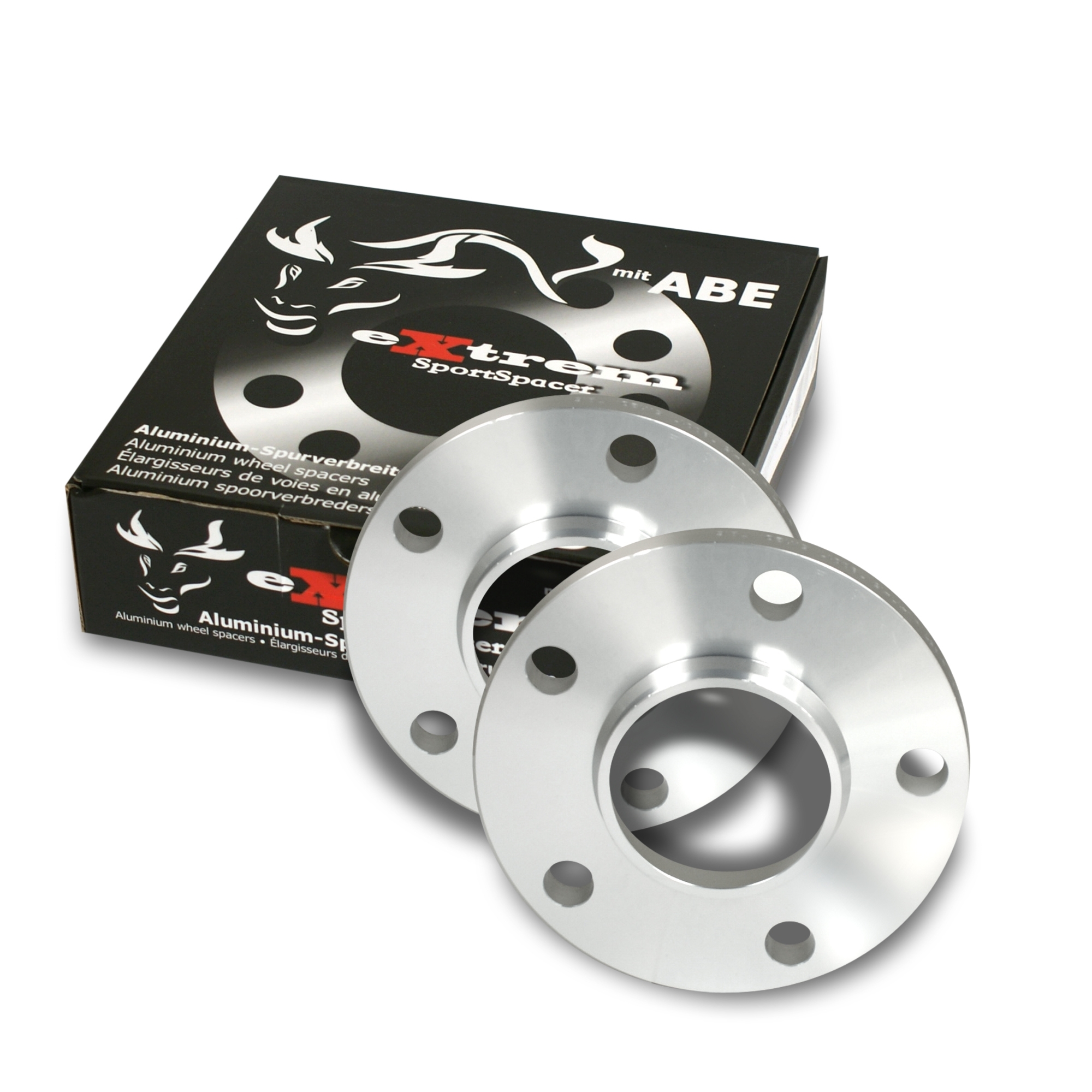 Spurverbreiterung, NJT eXtrem SportSpacer, 30mm 5/120, NLB 72,6mm, mit Zentrierung passend für BMW/Mini passend für BMW/