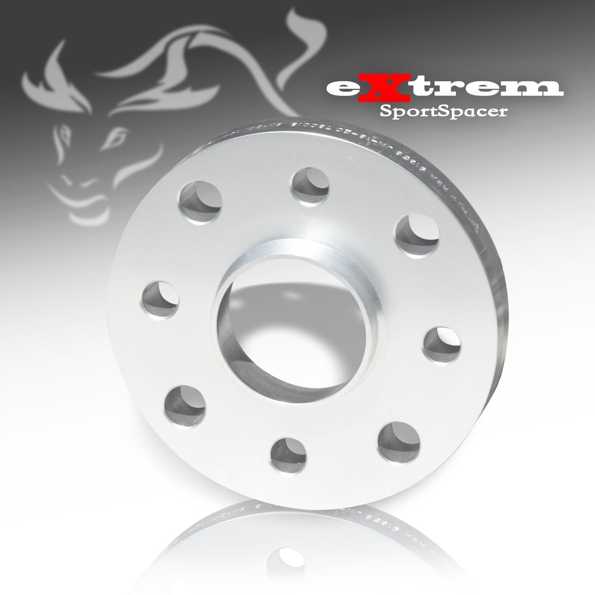 Spurverbreiterung, NJT eXtrem SportSpacer, 40mm 4/100/108, NLB 57,1 mm, mit Zentrierung passend für BMW/Seat/Skoda/VW pa – Bild 2