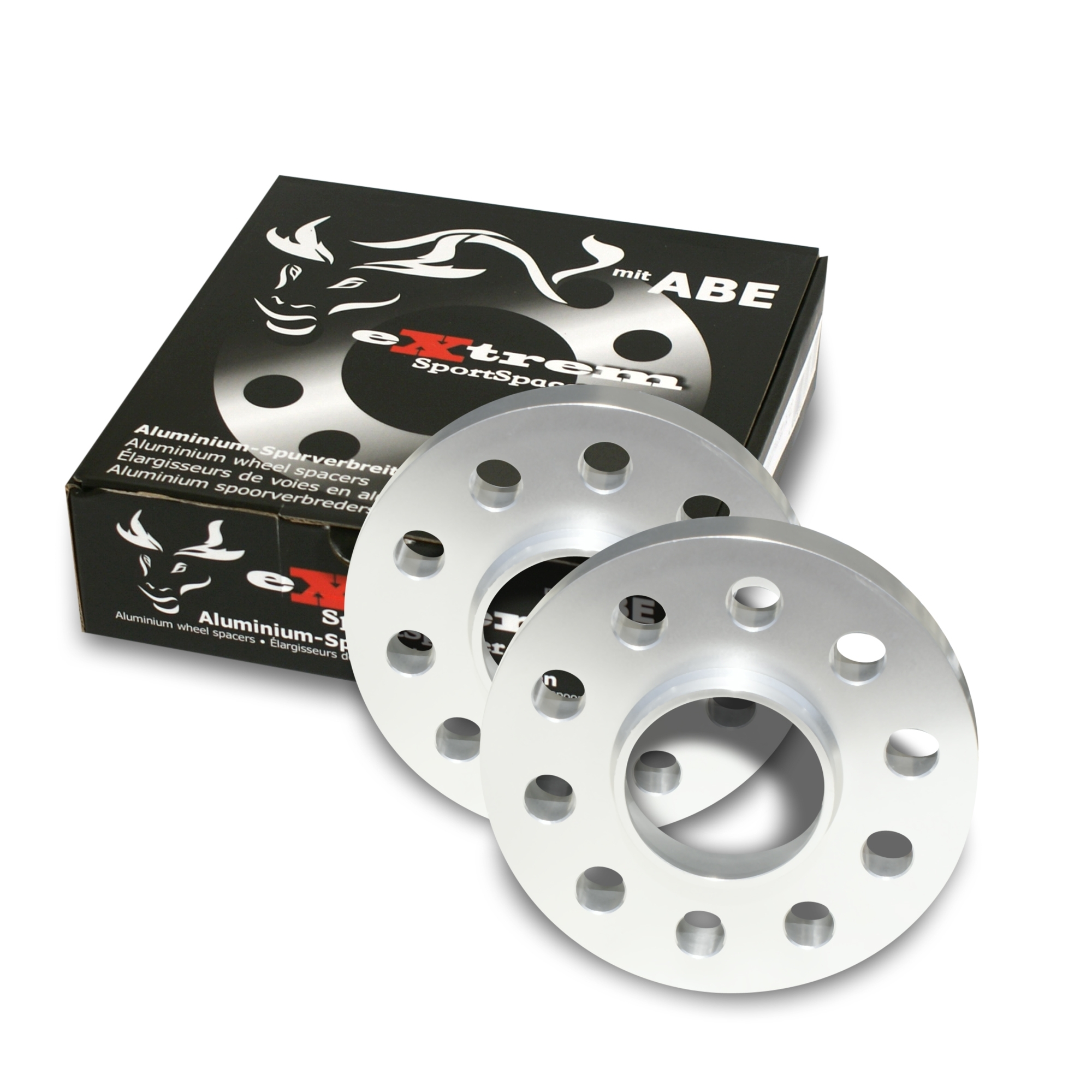 Spurverbreiterung, NJT eXtrem SportSpacer, 40mm 5/110/108, NLB 65,1 mm, Volvo mit Zentrierung passend für Alfa/Fiat/Opel