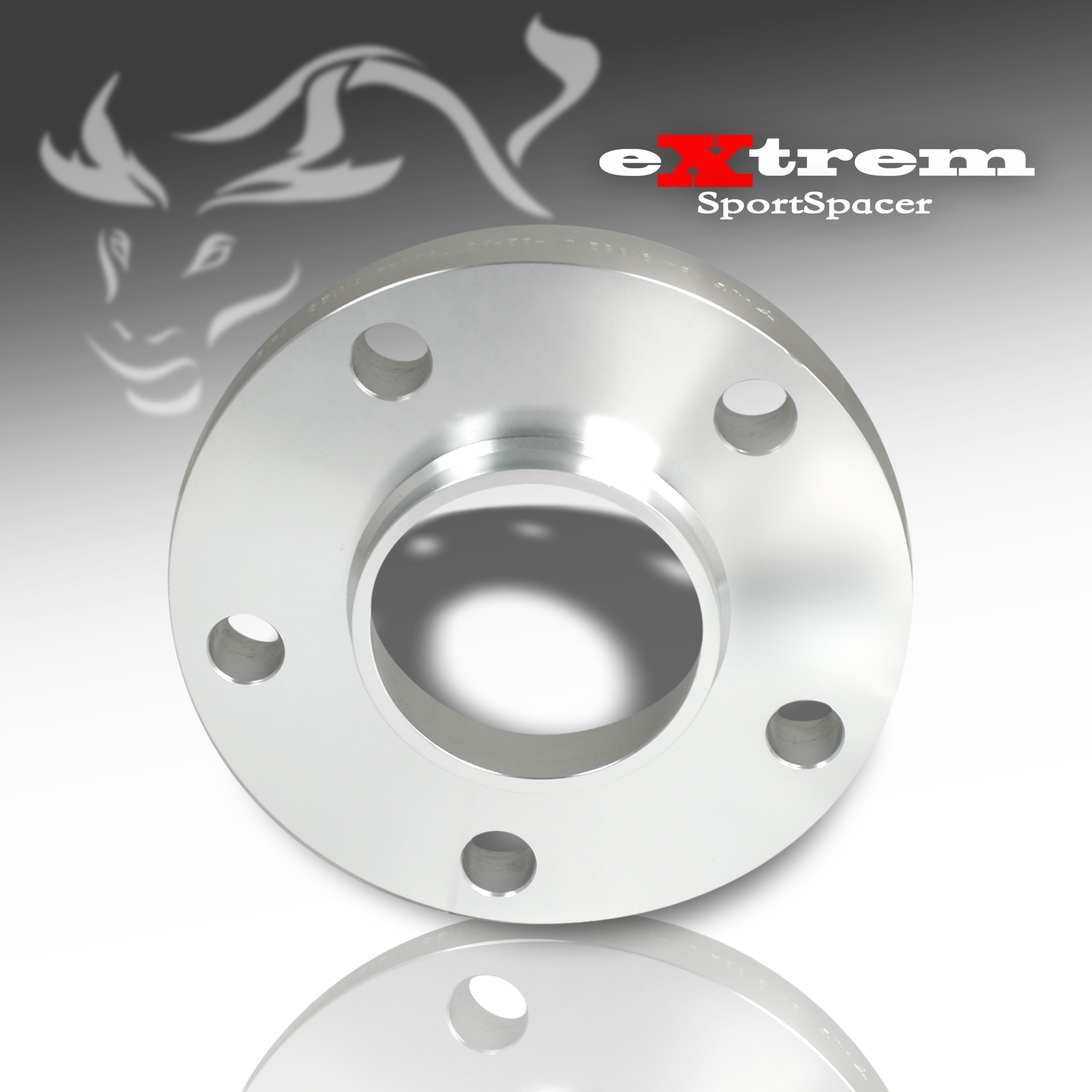 Spurverbreiterung, NJT eXtrem SportSpacer, 40mm 5/112, NLB 66,6 mm, mit Zentrierung passend für Chrysler/Mercedes/ Audi/ – Bild 2