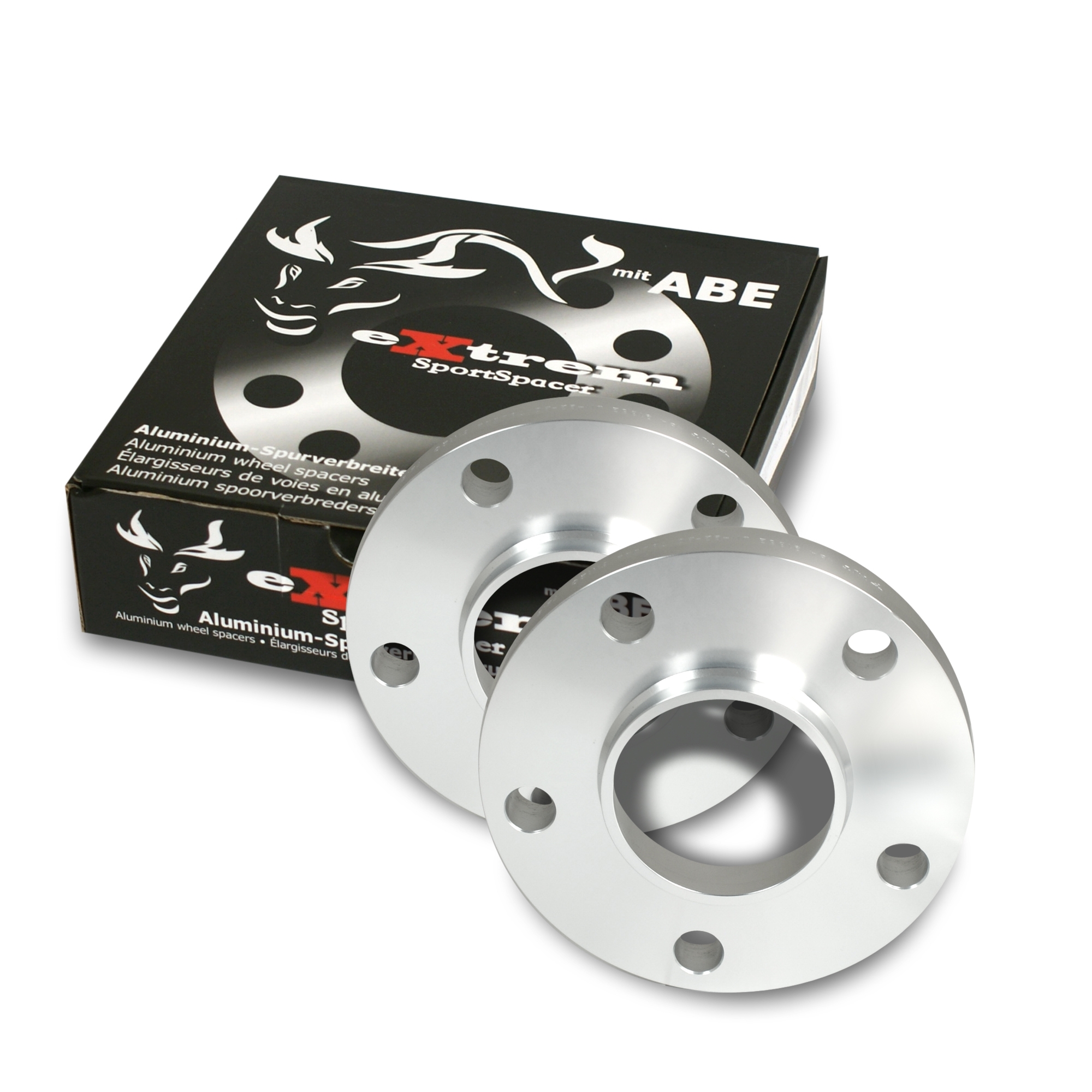 Spurverbreiterung, NJT eXtrem SportSpacer, 40mm 5/120, NLB 72,6mm, mit Zentrierung passend für BMW/Mini passend für BMW/