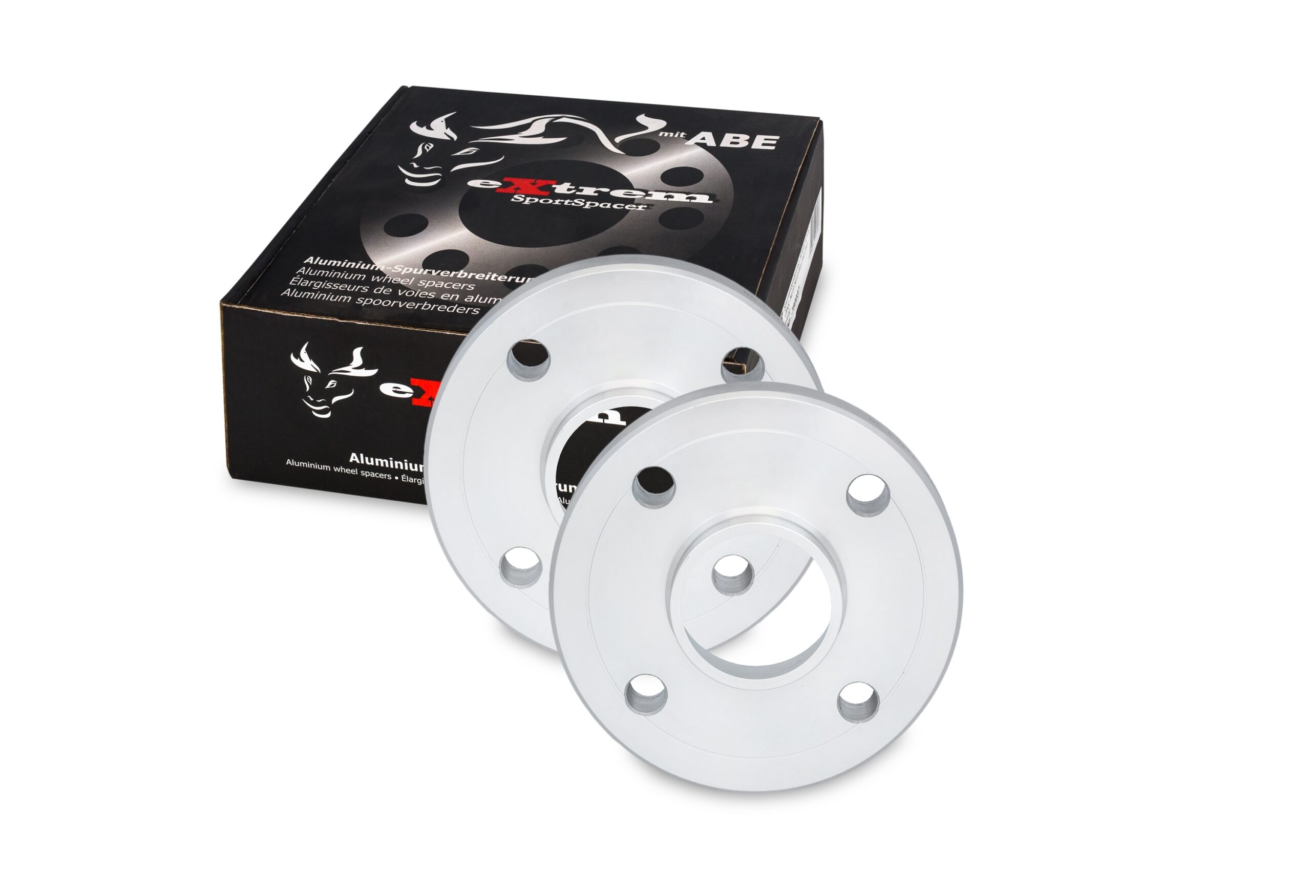 Spurverbreiterung, NJT eXtrem SportSpacer, 30mm 4/100, NLB 56,6 mm, mit Zentrierung passend für Opel Astra G Astra H pas