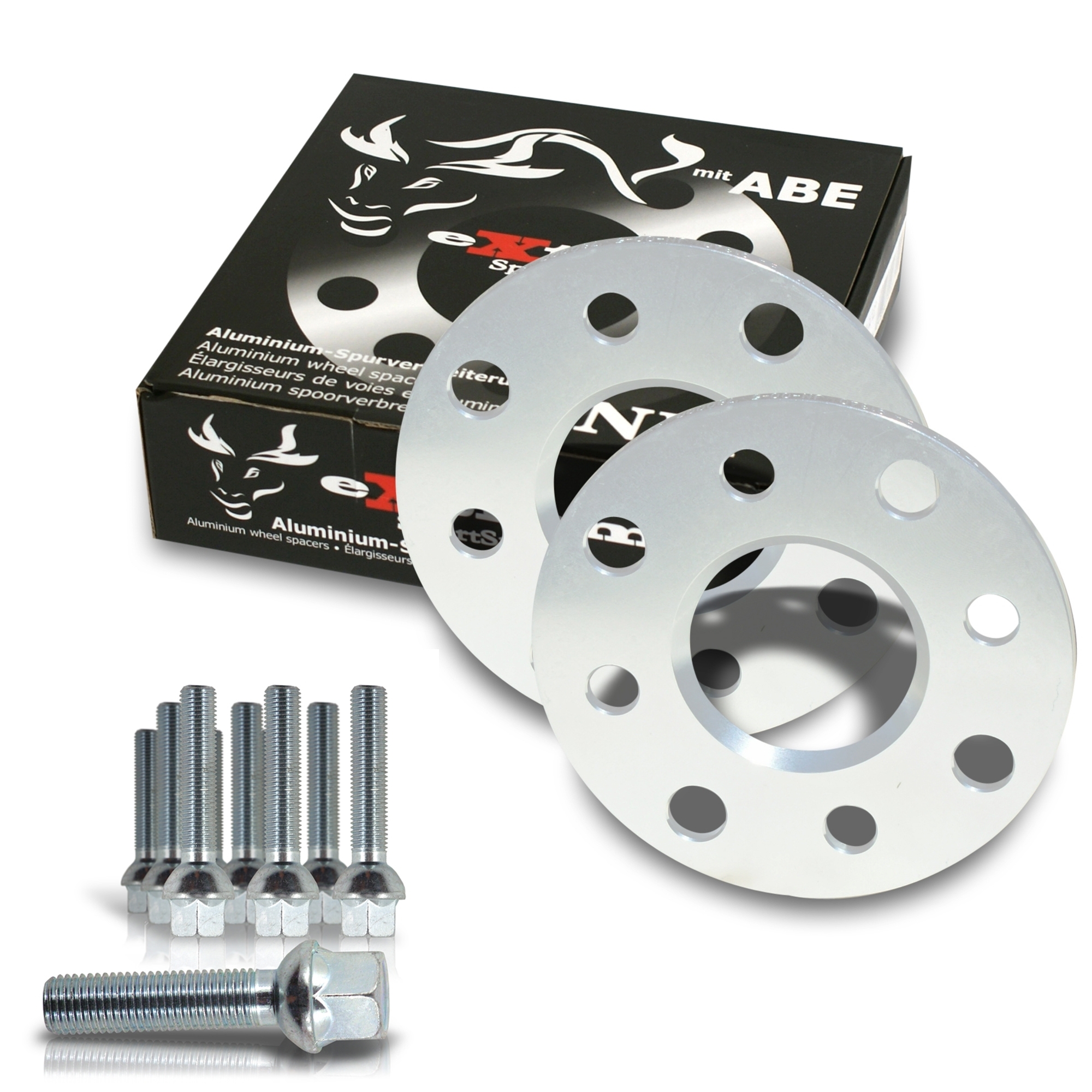 Spurverbreiterung Set 10mm inkl. Radschrauben passend für VW Polo inkl.GTI (6R) passend für VW Polo inkl.GTI (6R)