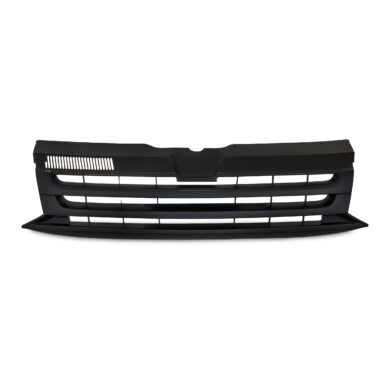 Kühlergrill ohne Emblem, schwarz passend für VW T5  Typ 7J/7H Bus + Transporter (auch passend für Multivan) Facelift ab