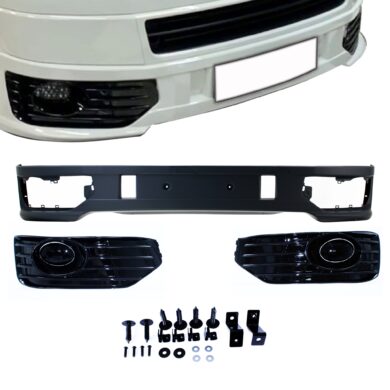 Frontspoilerlippe Spoiler Splitter vorne für T5  Facelift mit ABE passend für VW T5 Facelift Bj. 2009-2015 passend für V