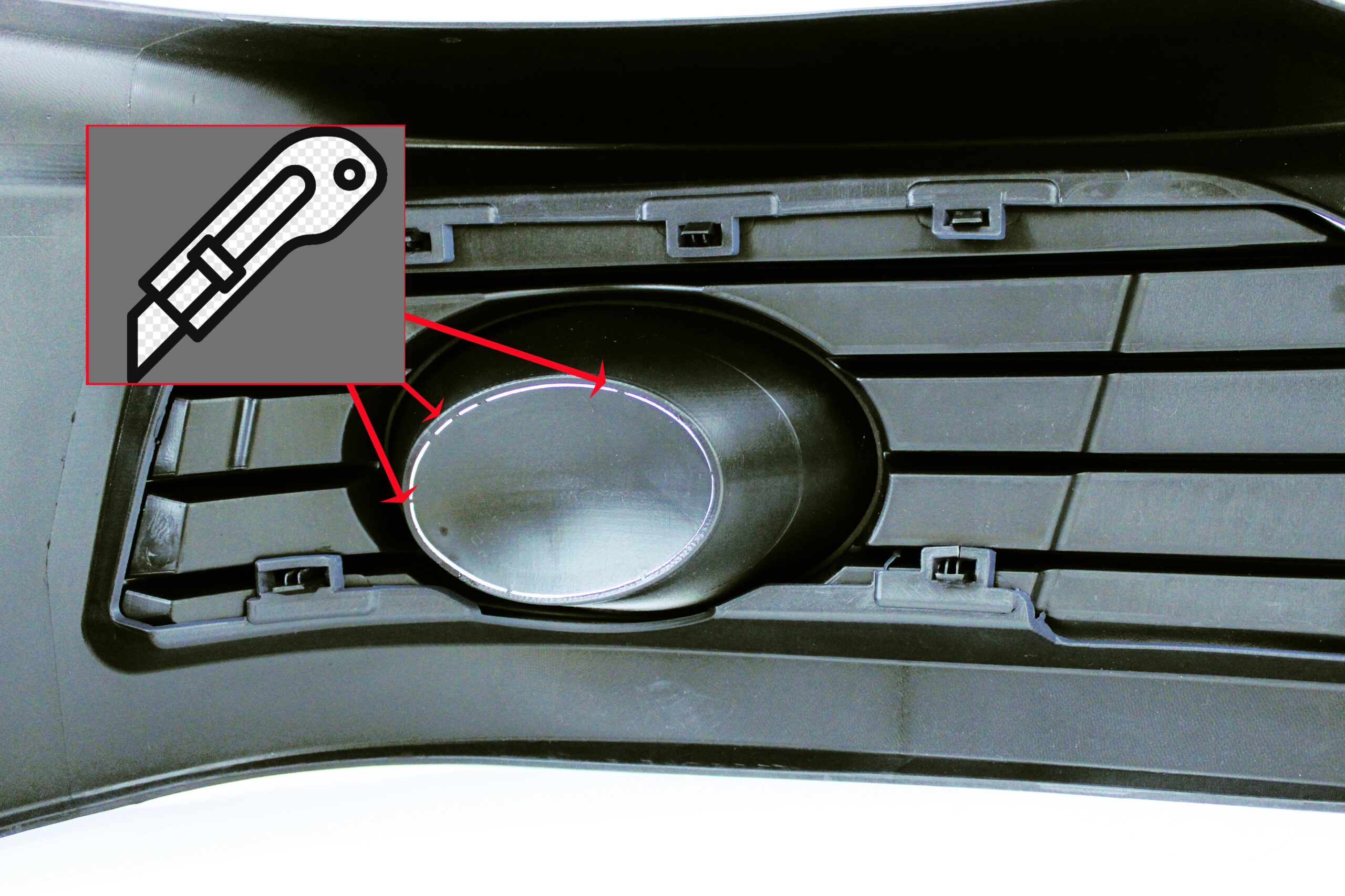 Frontspoilerlippe Spoiler Splitter vorne für T5 Facelift mit ABE passend für VW T5 Facelift Bj. 2009-2015 passend für V – Bild 3