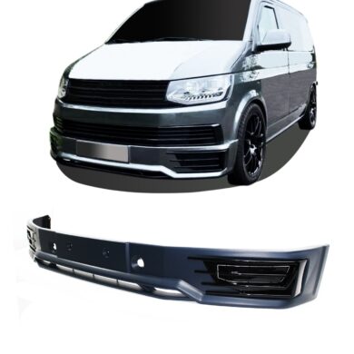 Frontspoilerlippe Spoiler Splitter Spoilerlippe Ansatz Lippe Stoßstange vorne für T6 mit ABE passend für VW T6 Bj. 2015-