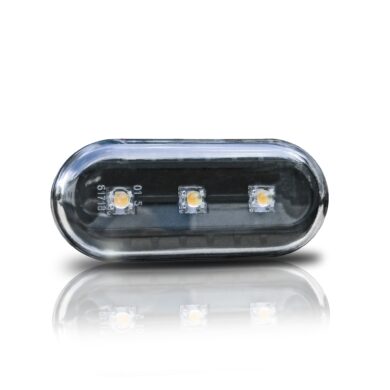Seitenblinkleuchten klar/schwarz LED passend für Golf 3/4, Vento 96-, Lupo, Passat B5, Polo 2000-, Leon + Toledo 1M pass