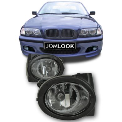 Nebelscheinwerfer Klarglas mit Rahmen passend für BMW E46  M3 Baujahr 1998- 2007 und E39 M5 Baujahr 1998-2005 passend fü