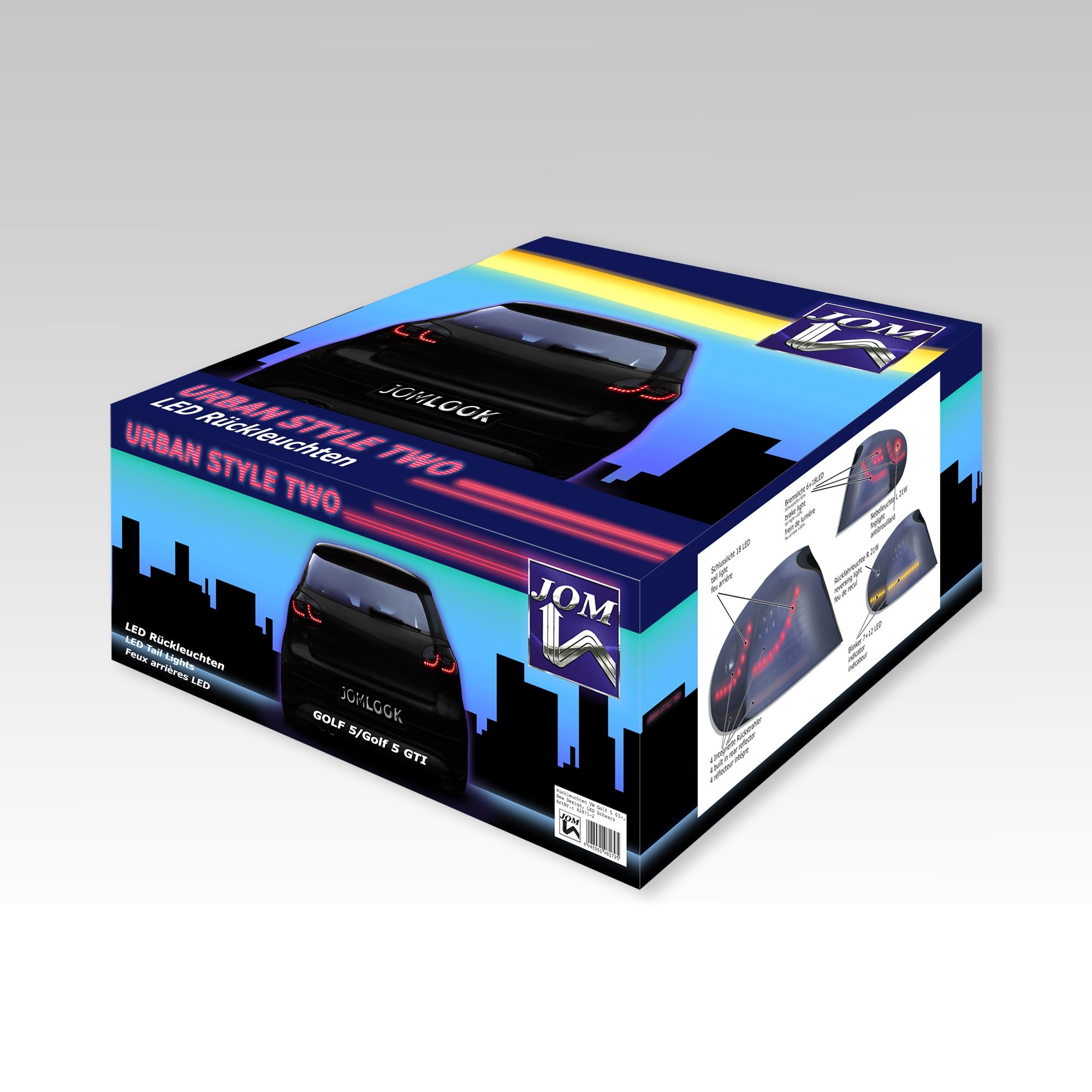 LED Rückleuchten Golf 5 schwarz passend für VW Golf 5 Bj. 03-08 passend für VW Golf 5 Bj. 03-08 – Bild 6