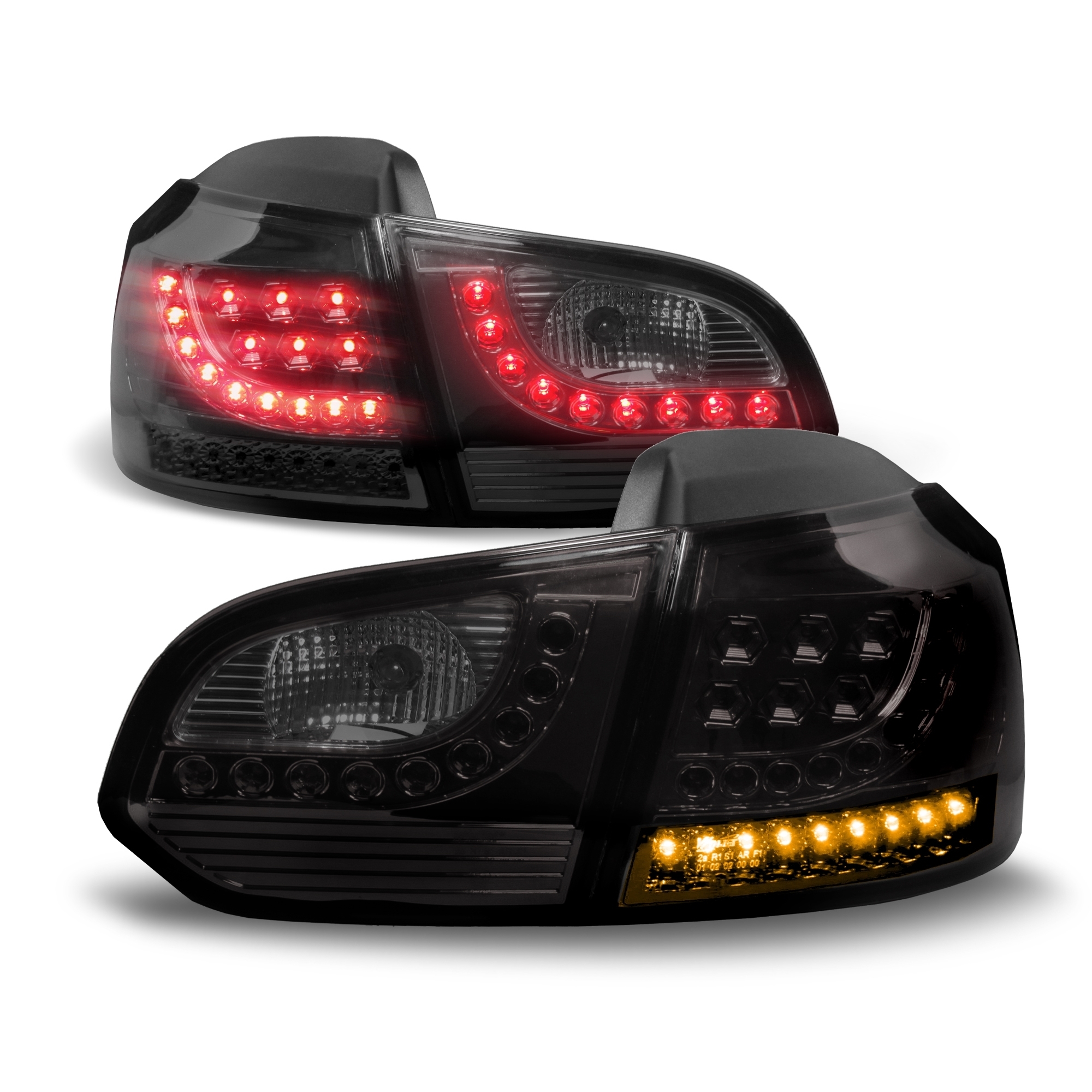 LED Rückleuchten schwarz passend für VW Golf 6 Bj. 08-12 passend für VW Golf 6 Bj. 08-12 – Bild 2