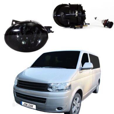 Nebelscheinwerfer Satz schwarz smoke für T5  alle Faceliftmodelle 09-15 passend für VW T5 Transporter/Multivan/Pritsche