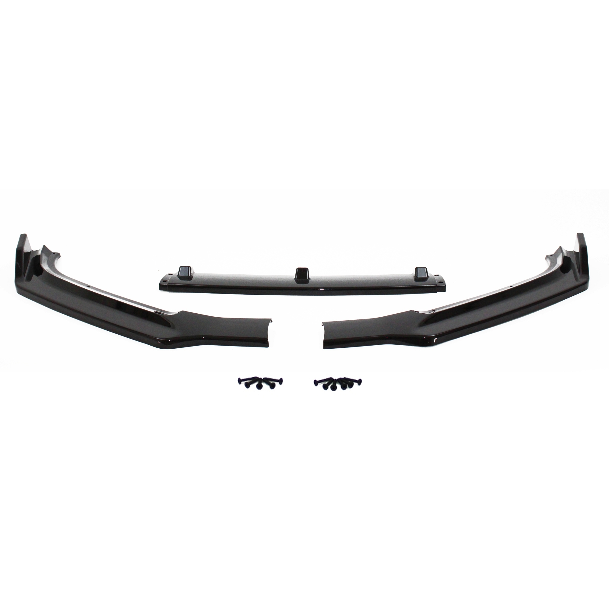 Frontspoiler Frontspoilerlippe Frontflap Spoiler Splitter schwarz glänzend +ABE+ für Audi A4 B9 (Typ 8W) 15-19 passend f – Bild 4