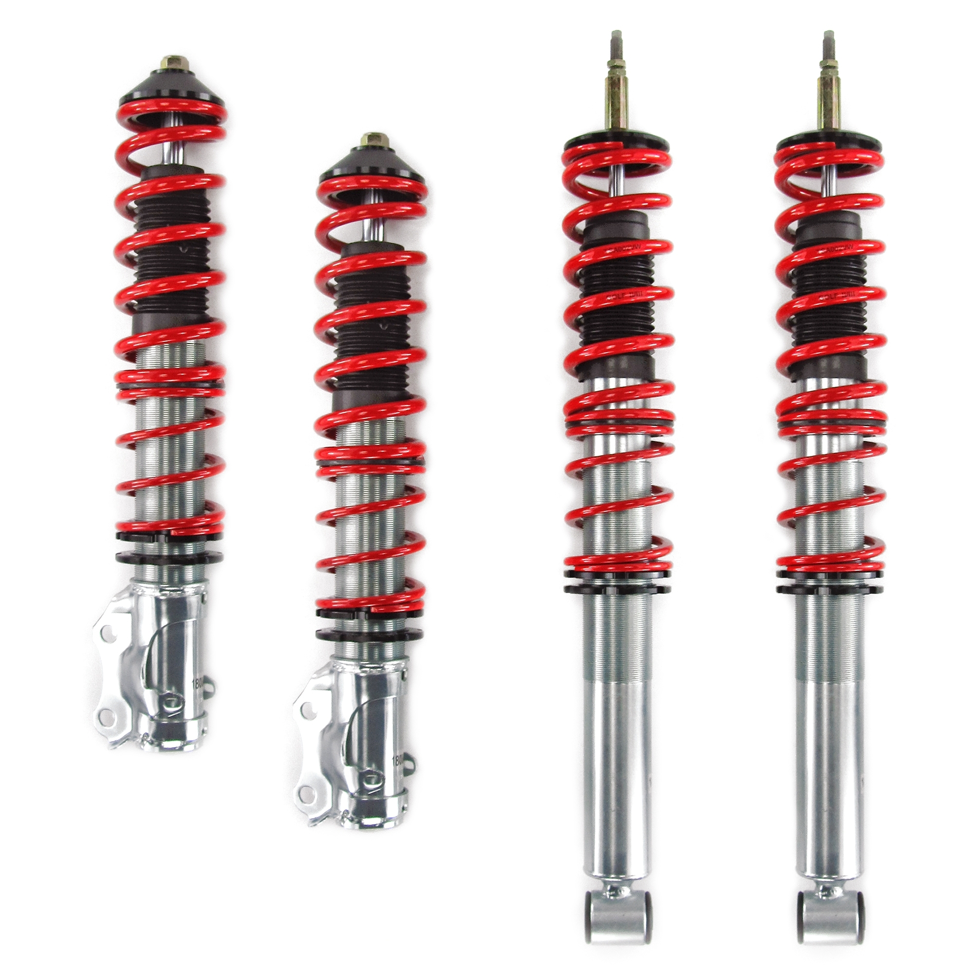 Redline Gewindefahrwerk passend für VW Golf 3, Vento Baujahr 10.1991 - 9.1997 (1HXO), Golf 3 Cabrio (1EXO) inkl. VR6, ni – Bild 2