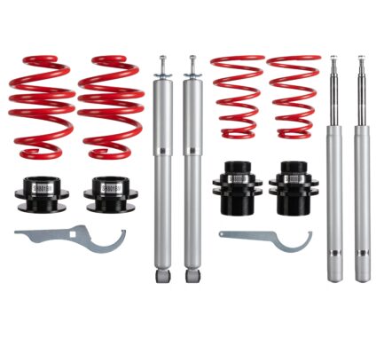 Redline Gewindefahrwerk passend für BMW E30 316/316i/318i/320i/323i/325i/324D/TD, 11.82-1.91, nur 51 mm Federbein passen