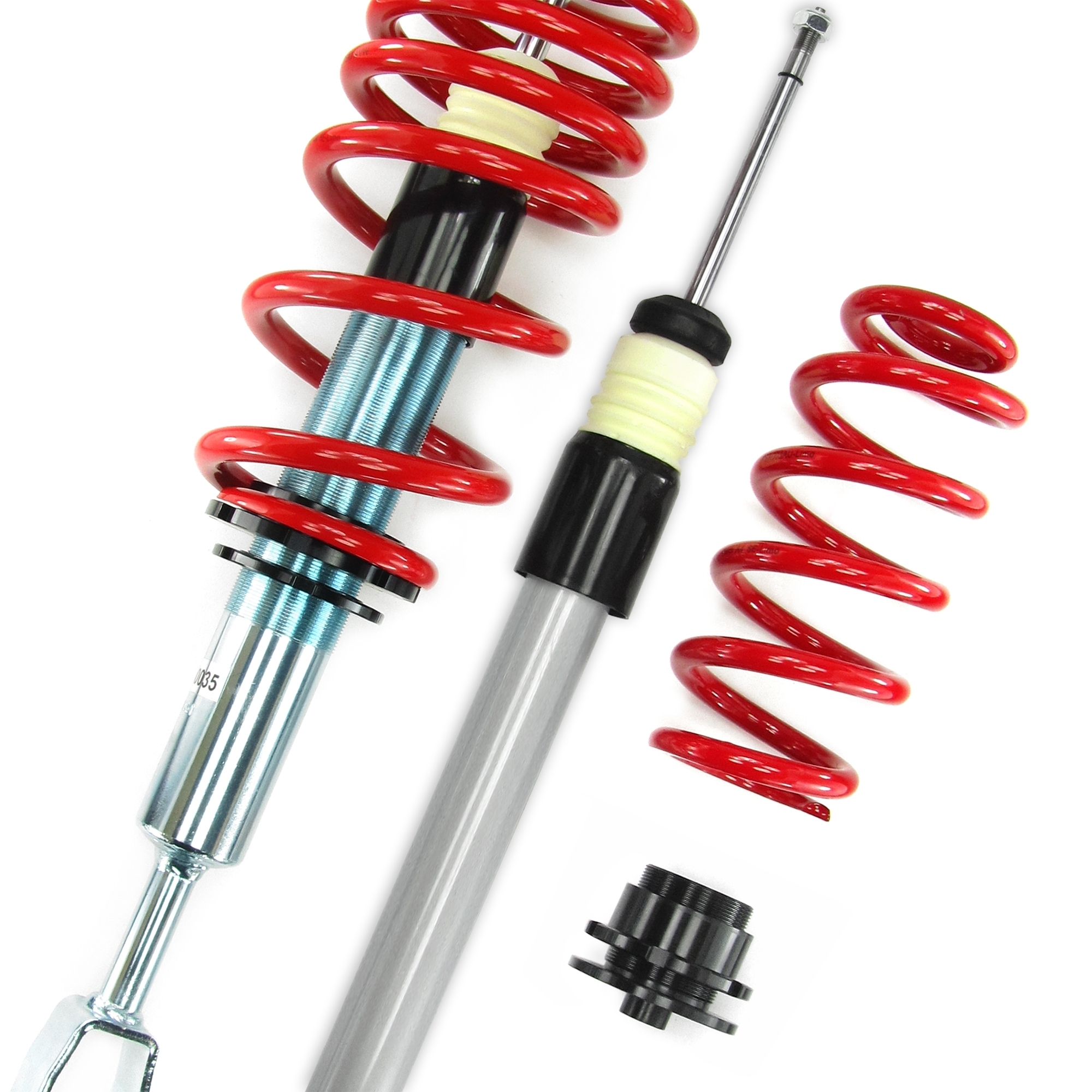 Redline Gewindefahrwerk passend für Audi A4 B6 und B7 (8e) Avant und Cabrio 1.6, 1.8T, 2.0, 2.0 FSI, 2.4, 3.0, 1.9TDI, 2 – Bild 2