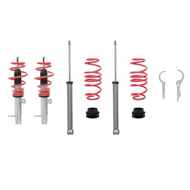 Redline Gewindefahrwerk passend für Fiesta JH und JD 1.25, 1.3, 1.4, 1.6, 1.4TDCi, 1.6TDCi, Baujahr 11.2001 - 2008 und F